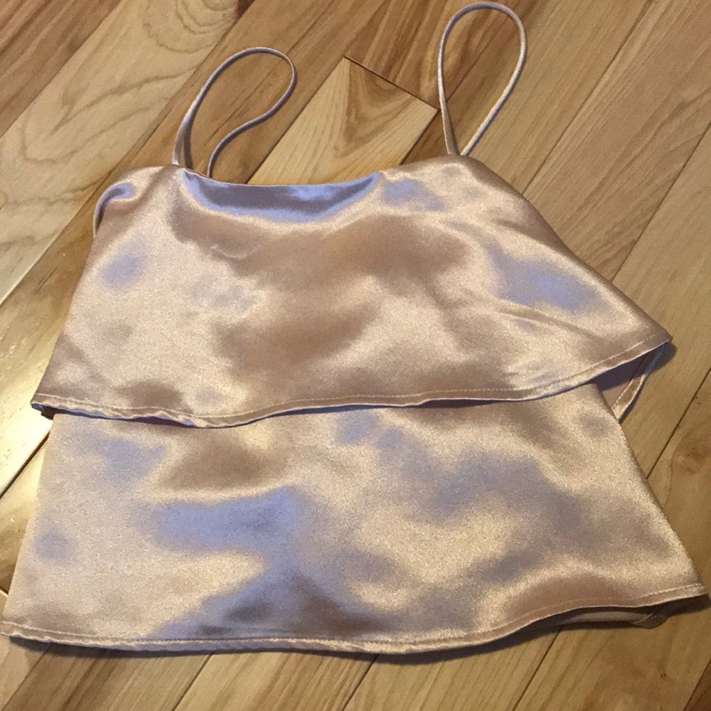 Rose gold top from forever 21
